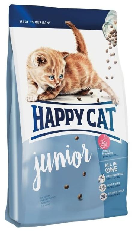 Happy cat (снят с производства) см. 33893 Суприм Для котят (Junior) 70030/70184, 10 кг, 21944