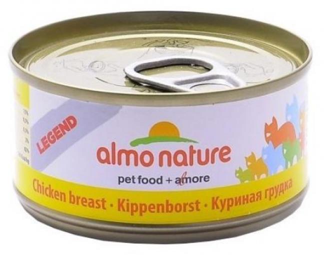 Almo Nature консервы Консервы для Кошек Куриная грудка (HFC - Natural - Chicken Breast) 9022H 0,070 кг 22498