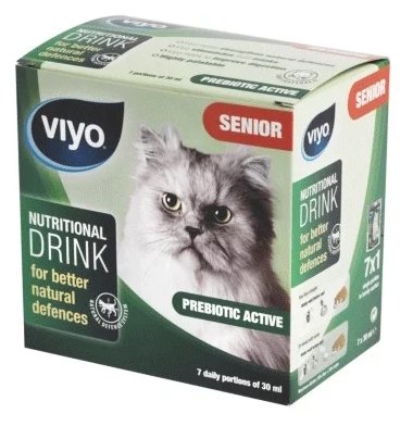 Viyo ВИА Напиток-пребиотик для котят 7х30 мл (Reinforces Cat Kitten) , 0,210 кг, 24721