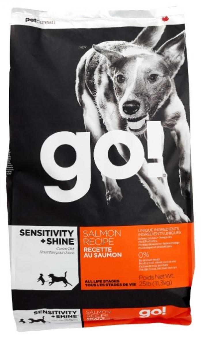 GO! ВИА Беззерновой для щенков и собак с минтаем для чувст. пищеварения (Sensitivity + Shine LID Pollock Dog Recipe, Grain Free, Potato Free) 24-12, 11,3 кг, 48539, 3300100674