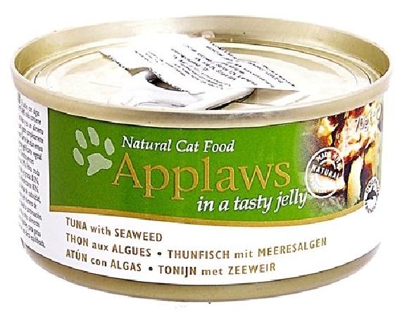 Applaws влажный корм для взрослых кошек всех пород, тунец и морская капуста 70 гр, 3400100641