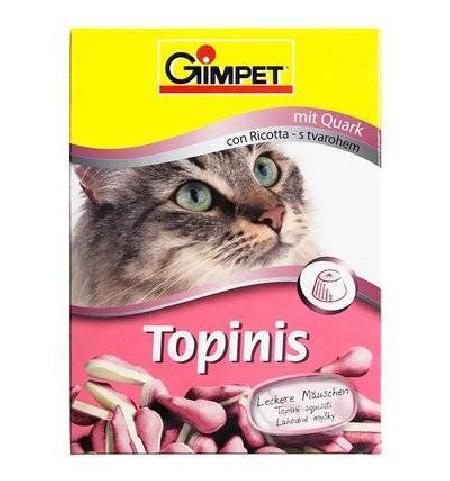 Gimpet витаминизированное лакомство для кошек, мышки с творогом и таурином 220 гр, 1000100385