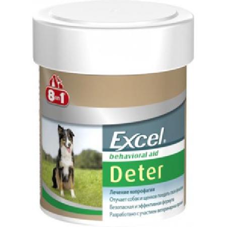 8 в 1 (deshedder и лакомства) Кормовая добавка для отучения собак и щенков от поедания фекалий (Excel Deter), 100 табл. 124245 | Excel Deter, 0,043 кг, 56061
