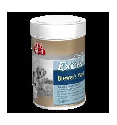8 в 1 Пивные дрожжи для кошек и собак (Excel Brewers Yeast) 260 табл. 108603 0,105 кг 56050