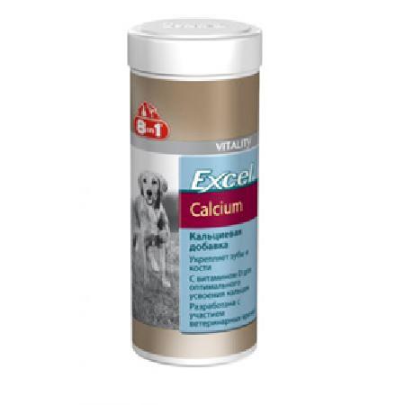 8 в 1 (deshedder и лакомства)  Кальций для щенков и взрослых собак  (Excel Calcium), 470 табл. 109433 | Excel Calcium, 0,22 кг, 56053