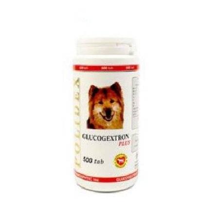 Polidex Восстановление хрящевой ткани у собак 500таб (Glucogextron plus) 098612949, 0,33 кг, 19123