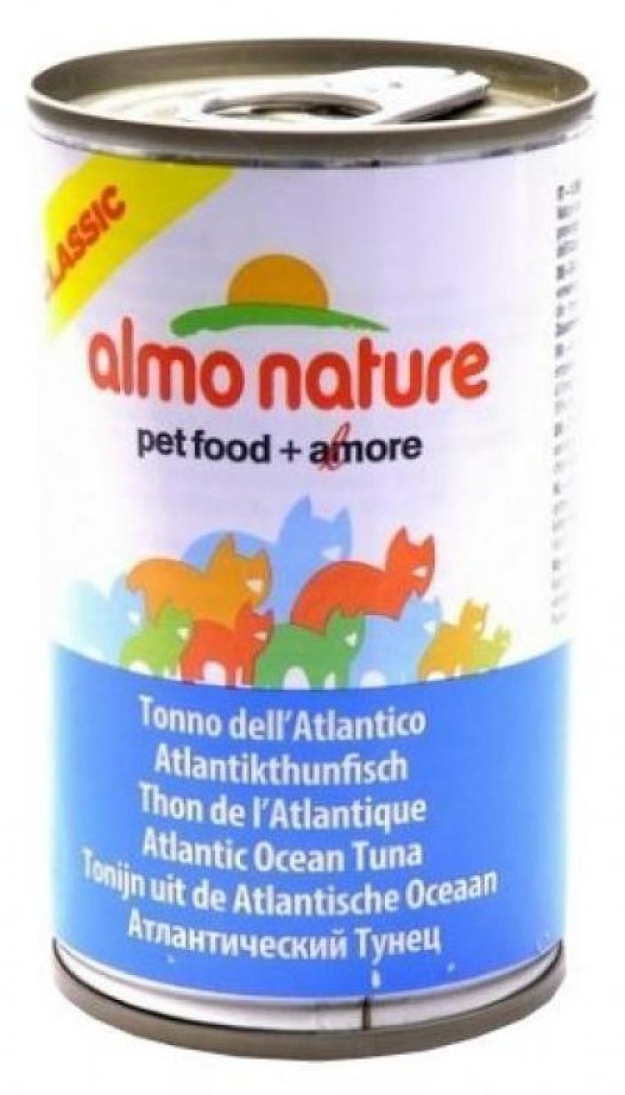 Almo Nature ВИА Консервы для Кошек с Атлантическим Тунцом (Classic HFC Adult Cat Atlantic Tuna) 5102H, 0,140 кг, 3900100635