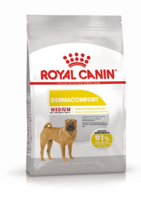 Royal Canin RC Для собак средних пород с чувствительной кожей (Medium Derma Comfort 24) 24420300R1 3,000 кг 12145
