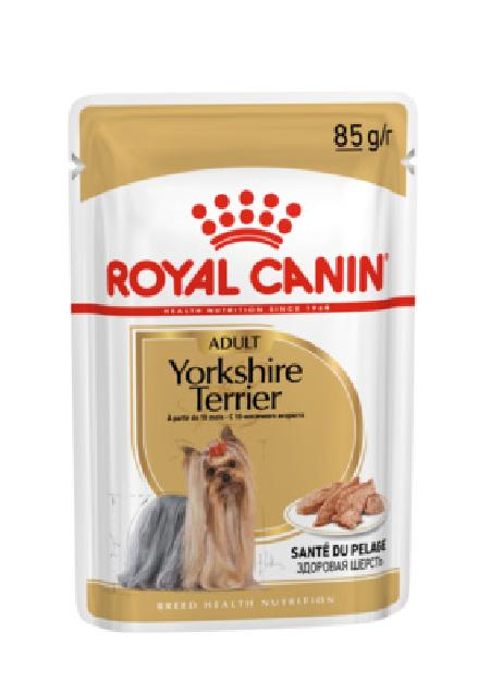 Royal Canin паучи RC Паучи для собак-Йоркширского терьера(паштет) Yorkshire Terrier 20400008A1 | Yorkshire Terrier, 0,085 кг , 1000100394