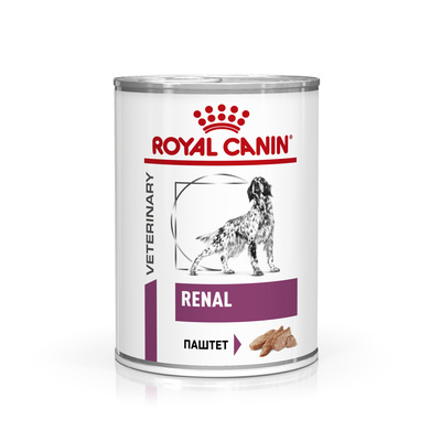 Royal Canin (вет. паучи) ВИА RC Консервы для собак  при хронической почечной недостаточности (Renal canin) 40200020A1, 0,200 кг, 44775, 2200100394