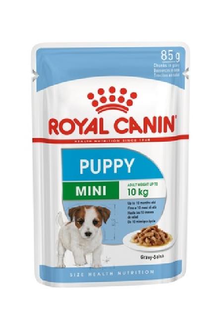 Royal Canin паучи ВВА RC Паучи кусочки в соусе для щенков малых пород (Mini Puppy) 10990008A0 | Mini Puppy, 0,085 кг 