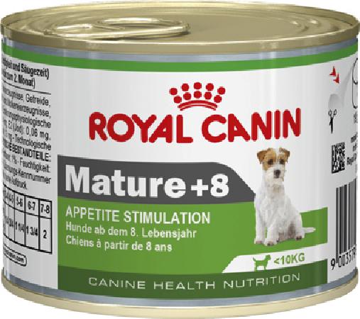 Royal Canin паучи ВИА RC Консервы Мусс для пожилых собак 7-12 лет (Mature Mousse) 43030019A0, 0,195 кг, 12990