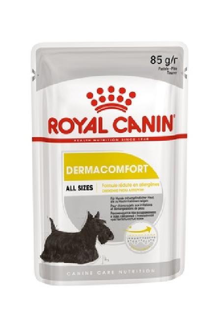 Royal Canin паучи ВВА RC Паштет для собак с чувствительной кожей, склонной к раздражениям и зуду (Dermacomfort) 11810008A0 | Dermacomfort, 0,085 кг , 4700100394