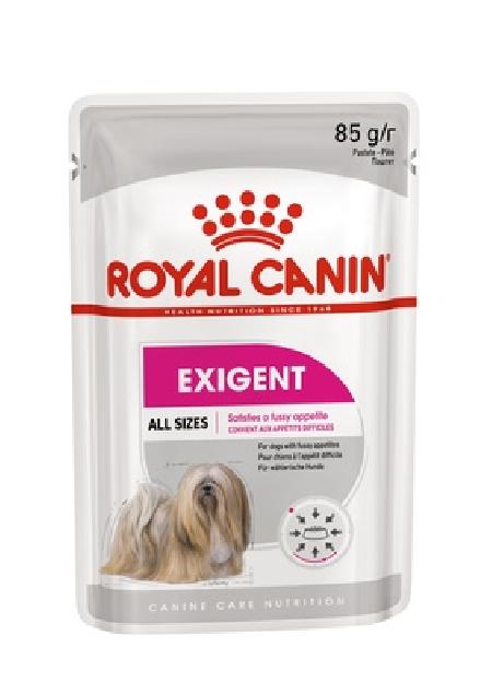 Royal Canin паучи RC Паштет для собак привередливых в питании (Exigent) 11850008A0 | Exigent, 0,085 кг , 5000100394