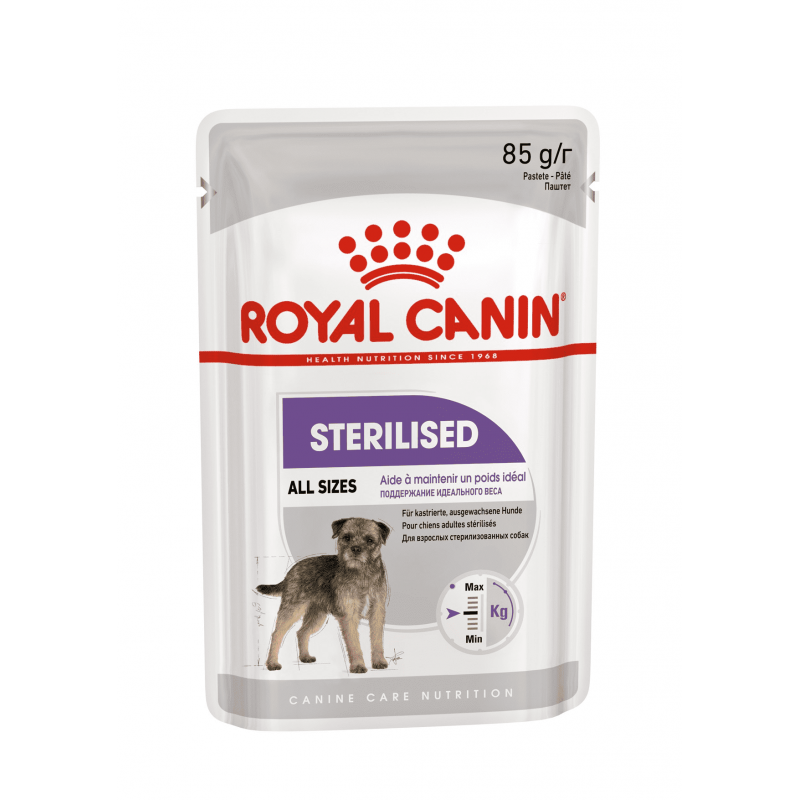 Royal Canin паучи RC Паштет для стерилизованных собак (Sterilized) 11790008A0 | Sterilized, 0,085 кг, 36086, 5100100394