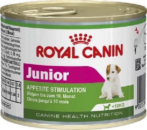 Royal Canin паучи ВИА RC Консервы Мусс для щенков  2 мес.-10 мес. (Junior Mousse) 43000019A0, 0,195 кг, 12989
