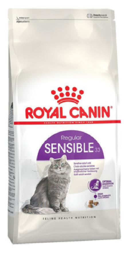 Royal Canin RC Для кошек с чувств.пищевар-м:1-7лет (Sensible 33) 25210040R0 0,400 кг 21088