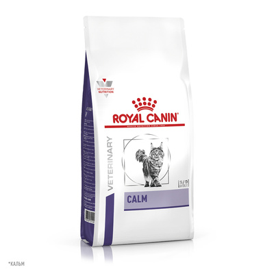 Royal Canin (вет.корма) RC Calm Для кошек при стрессовых состояниях и в период адаптации к переменам 39550200P039550200F0, 2 кг 