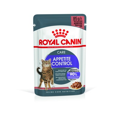 Royal Canin паучи RC Консервы соус для взрослых кошек - Рекомендуется для контроля выпрашивания корма (Appetite Control Care Gravy) 14660008A0 | Appetite Control Care Gravy, 0,085 кг , 10400100396