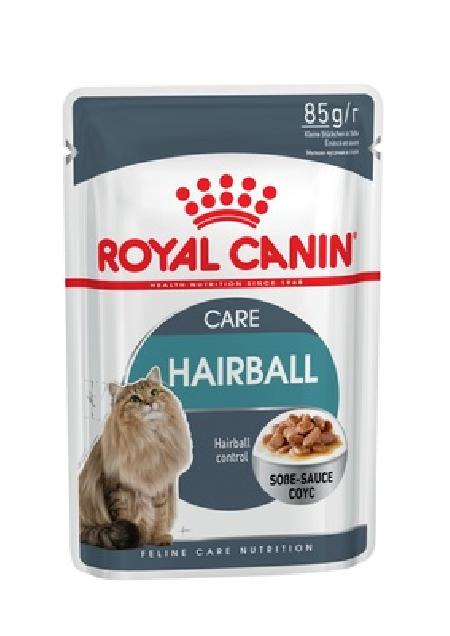 Royal Canin паучи RC Кусочки в соусе для кошек для вывода шерсти (Hairball care in gravy ) 41580008A0 | Hairball Care, 0,085 кг , 1800100396