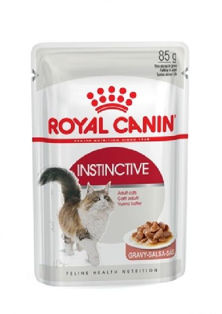 Royal Canin паучи RC Кусочки в соусе для кошек: 1-7 лет (Instinctive) 40590008R0 0,085 кг 21616, 2300100396