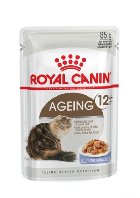 Royal Canin паучи RC Кусочки в желе для кошек старше 12лет (Ageing+12) 41530008A0 | Ageing 12+, 0,085 кг 