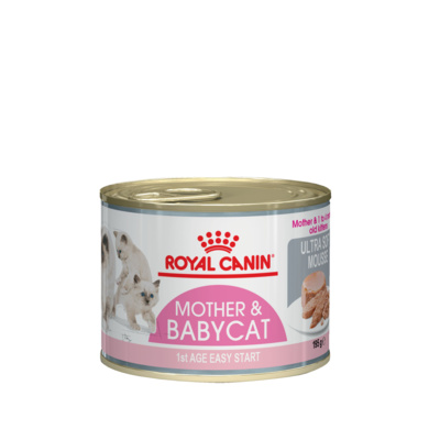 Royal Canin паучи RC Консервы Мусс для котят до 4 мес. (BabyCat Instinctive)  40980019A0 | Mother & Babycat Ultra Soft Mousse, 0,195 кг 