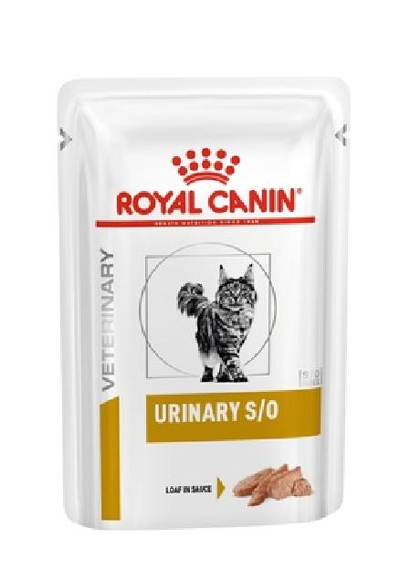 Royal Canin (вет. паучи) RС Паучи паштет для кошек при профилактике МКБ (Urinary SO feline  loaf) 12540008A0 | Urinary SO, 0,085 кг 