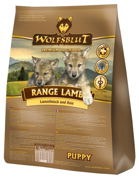 Wolfsblut Корм Range Lamb Puppy (Ягненок для щенков) 2 кг, WBRLPU2, 4000100761