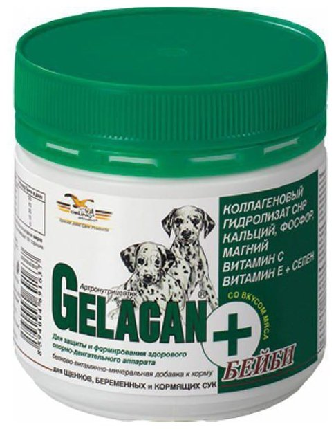 Гелакан Кормовая добавка для щенков Бейби (Gelacan Baby) 150г 0,15 кг 10027