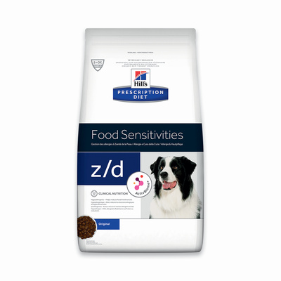 Hills Prescription Diet Сухой корм для собак Z/D лечение острых пищевых аллергий (605525), 8,000 кг, 43591, 43591