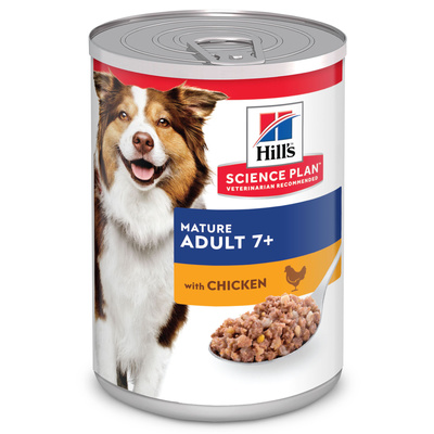 Hills консервы Консервы для пожилых собак  с курицей (Senior Vitality) 8055U/604225, 0,370 кг