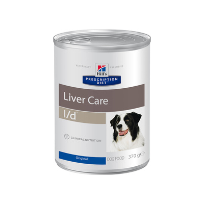 Hills вет.консервы Консервы для собак L/D лечение заболеваний печени (Canine L/D) 8011U, 0,370 кг