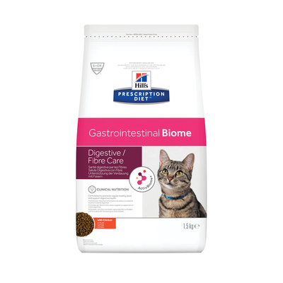 Hills Prescription Diet Сухой корм для кошек Biome лечение ЖКТ (604445), 1,5 кг 