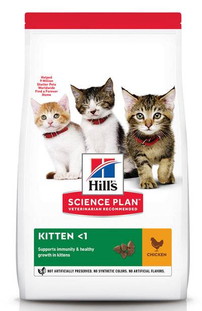 Hills Science Plan Сухой корм для котят с курицей (Kitten Chicken) 604049 3,000 кг 38221, 8700100404