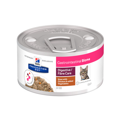 Hills вет.консервы Консервы Biome для кошек при лечении ЖКТ  рагу с курицей (604420), 0,082 кг