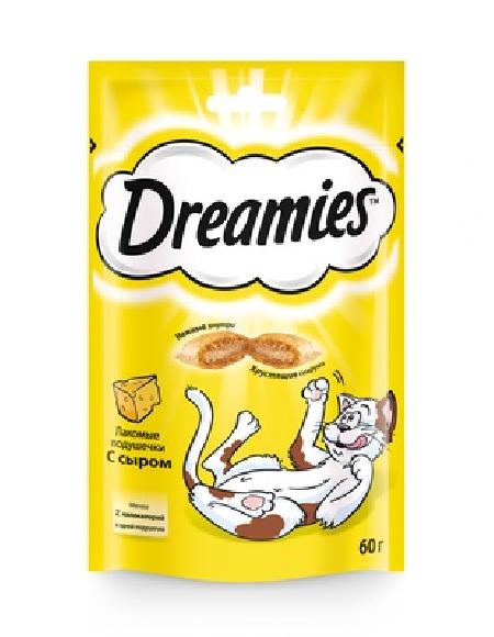 Dreamies лакомство для кошек, подушечки с сыром 30 гр