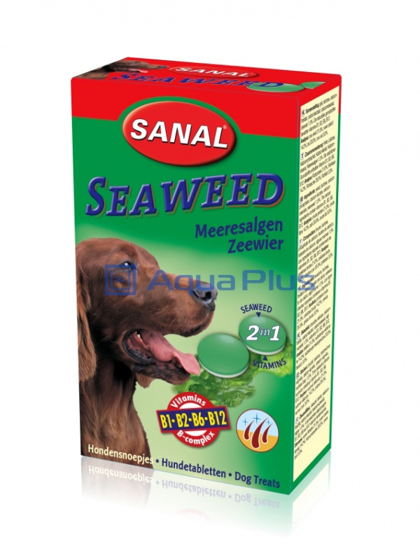 Витаминное лакомство для собак SANAL SD2500  SEAWEED 100г, с морскими водорослями