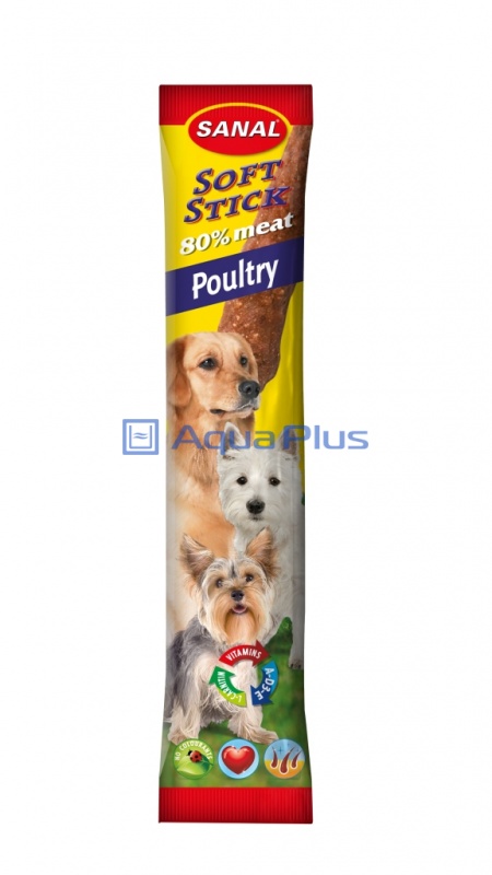 Витаминное лакомство для собак SANAL SD2920  SOFT STICKS CHICKEN 12г, со вкусом цыпленка, 292009