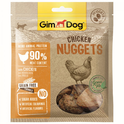 GimDog дополнительный корм (лакомство) куриный для собак - спиральки 55 г