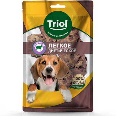 Triol (лакомства) Легкое баранье диетическое для собак 40г 10171063 0,040 кг 43470