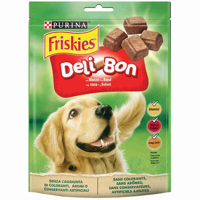 Friskies Лакомство для собак Deli-Bon говядиной (12460915) 0,13 кг 49259