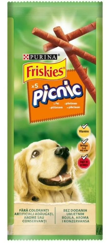 Friskies ВВА Лакомство для собак PICNIC с курицей (12461034) 0,042 кг 49258