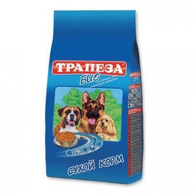 Трапеза корм для взрослых собак всех пород 2,5 кг
