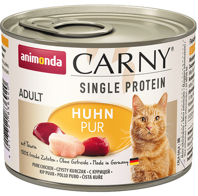 Animonda Консервы для кошек монобелковые с курицей  (CARNY SingleProtein Adult) 00183692 | CARNY SingleProtein Adult, 0,2 кг , 10700100422