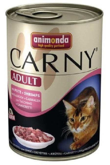 Animonda Консервы для кошек с индейкой и креветками (CARNY Adult) 00183724 | Carny Adult, 0,4 кг , 2800100422