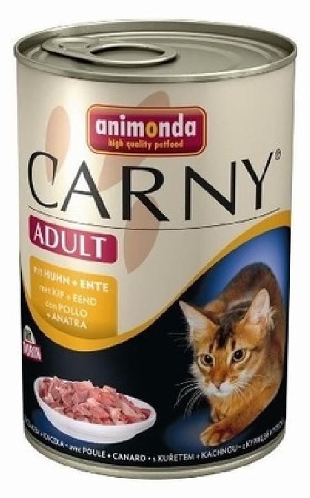 Animonda Консервы для кошек с говядиной,  курицей и уткой (CARNY Adult) 00183722 | Carny Adult, 0,4 кг 