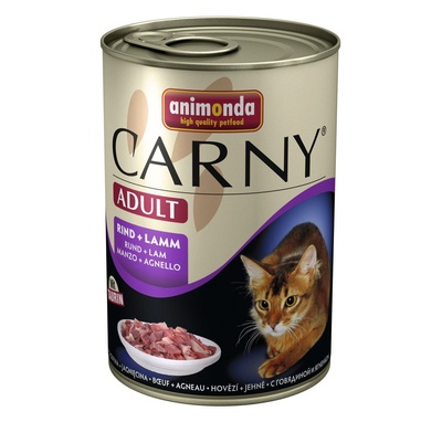 Animonda Консервы для кошек  с говядиной и ягненком (CARNY Adult) 001/83721			, 0,400 кг, 3100100422