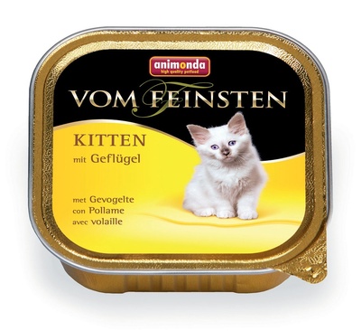 Animonda Консервы для котят с домашней птицей (Vom Feinsten Kitten )00183221 | Vom Feinsten Kitten, 0,1 кг 