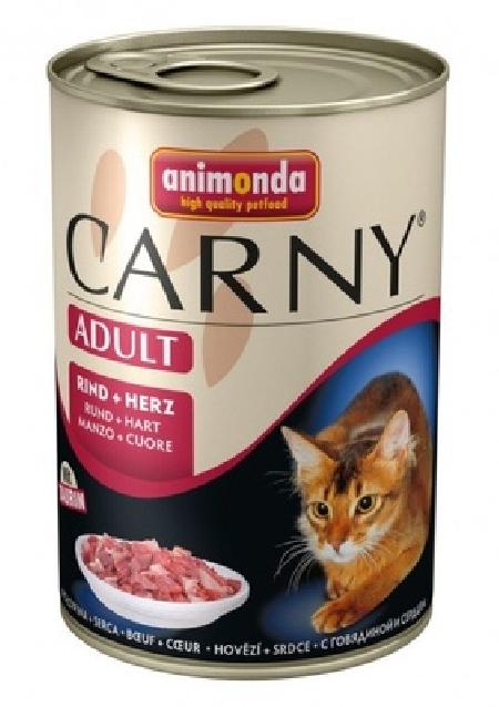 Animonda ВИА Консервы для кошек  с говядиной и сердцем (CARNY Adult)001/83505/001/83720, 0,400 кг, 6800100422